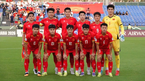 Bảng xếp hạng bóng đá VCK U23 châu Á 2026 hôm nay 12/1