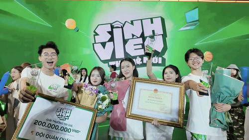 Sinh viên thế hệ mới 2025: ĐH Quốc gia Hà Nội chiến thắng với dự án nền tảng số hướng tới người khuyết tật