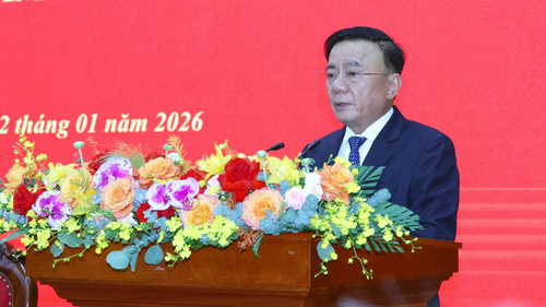 Thường trực Ban Bí thư dự Hội nghị của Đảng bộ MTTQ, các đoàn thể Trung ương