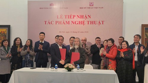 Bảo tàng Mỹ thuật Việt Nam tiếp nhận gần 1.000 tác phẩm nghệ thuật