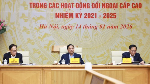 Thủ tướng chủ trì hội nghị tổng kết việc triển khai các thoả thuận đối ngoại cấp cao