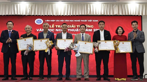 85 tác phẩm xuất sắc được trao Giải thưởng Văn học nghệ thuật năm 2025