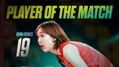 Phụ công cao nhất Việt Nam thi đấu cực hay, lần đầu nhận danh hiệu cá nhân tại giải Mông Cổ