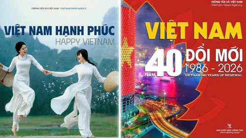 Nhà xuất bản Thông tấn ra mắt bộ 3 sách ảnh chào mừng Đại hội XIV của Đảng