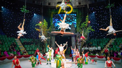 Kỷ niệm 70 năm ngày thành lập Liên đoàn Xiếc Việt Nam