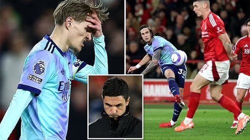 Hòa đội đang đua trụ hạng, Arsenal bỏ lỡ cơ hội bứt phá ở ngôi đầu Ngoại hạng Anh