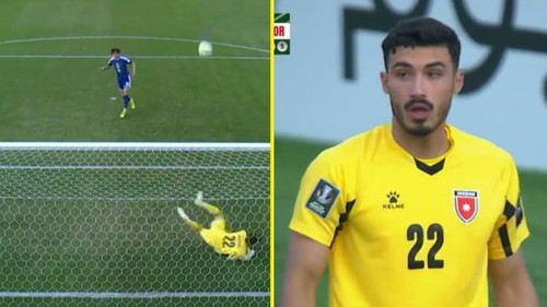 Giải U23 châu Á bùng nổ truyền thông thế giới vì pha bắt penalty khó tin của thủ môn Jordan
