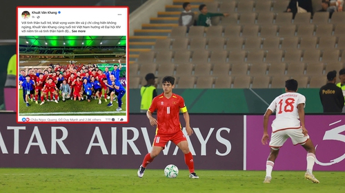 Đội trưởng U23 Việt Nam gửi thông điệp đặc biệt trước thềm trận bán kết gặp U23 Trung Quốc