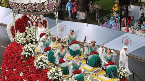 Ấn tượng lễ diễu hành Hoa hồng truyền thống ở Mỹ