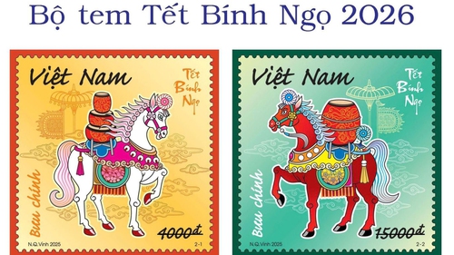 Phát hành bộ tem "Tết Bính Ngọ"