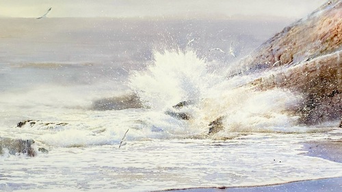 Hơn 100 tác phẩm, 9 họa sĩ… cùng kể "Chuyện màu nước"