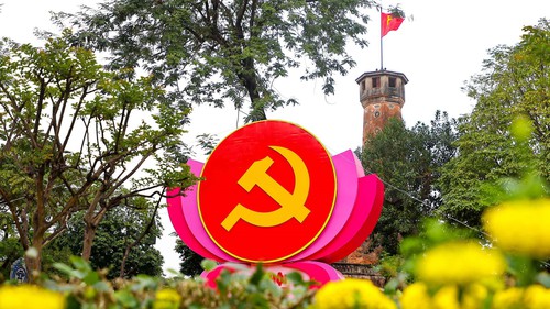 Đại hội XIV của Đảng: Thủ đô Hà Nội rực rỡ cờ hoa