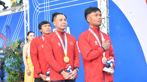 Võ Huỳnh Anh Khoa và thói quen 'mở hàng HCV' tại ASEAN Para Games