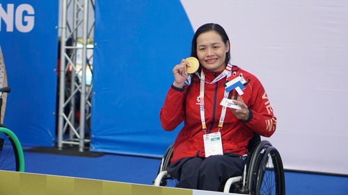 Việt Nam giành 8 HCV trong ngày thi đấu đầu tiên tại ASEAN Para Games 13