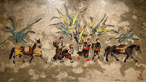 Hoạ sĩ Đỗ Đức: Vẽ ngựa như bạn đường mưu sinh