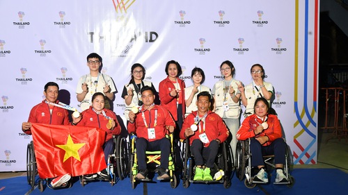 Bảng xếp hạng huy chương ASEAN Para Games 2026 hôm nay 23/1