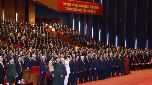 Thông báo về điện mừng Đại hội XIV của Đảng