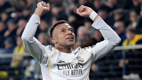 Mbappe tỏa sáng, Real Madrid tạm chiếm ngôi đầu La Liga từ tay Barcelona