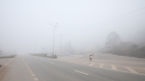 Thời tiết ngày 25/1: Bắc Bộ rét, sáng sớm có mưa phùn và sương mù