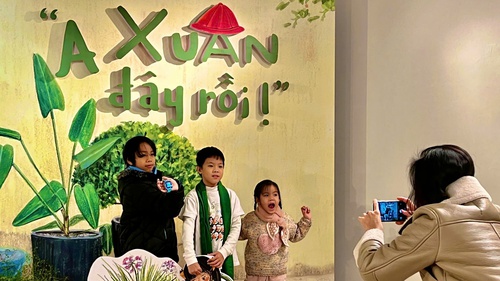 Gọi Xuân về trên từng trang sách tranh