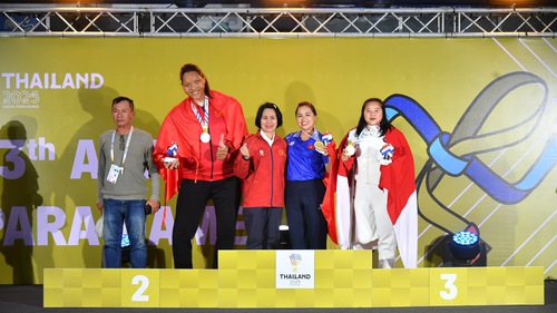 Bảng xếp hạng huy chương ASEAN Para Games hôm nay 25/1