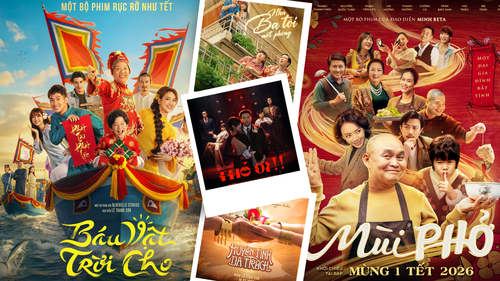 Mùa phim Tết 2026: Đa dạng thể loại, khán giả có nhiều lựa chọn để ra rạp