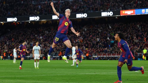 Barcelona: Olmo đã trở lại theo thời gian