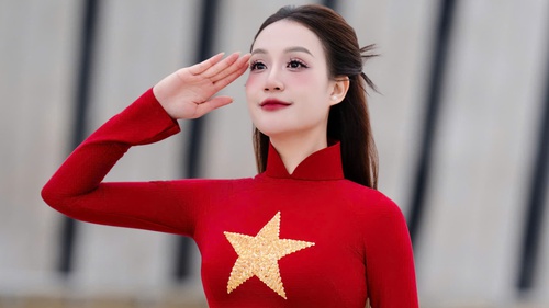 Sao Mai Thu Thuỷ phát hành MV mừng thành công Đại hội XIV của Đảng