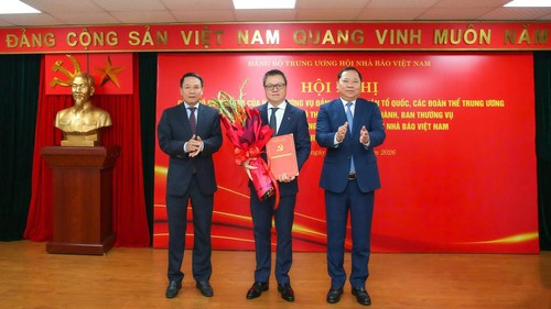 Công bố Quyết định chỉ định Bí thư Đảng ủy Trung ương Hội Nhà báo Việt Nam
