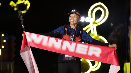 Giải chạy trail có cự ly dài nhất Việt Nam xác định hai nhà vô địch