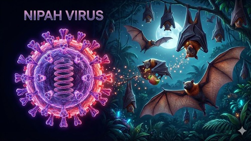 Vi rút Nipah: Hiểm họa tiềm ẩn với tỷ lệ tử vong 75% và khuyến cáo khẩn từ Bộ Y tế