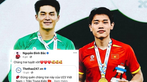 Đình Bắc an ủi Trung Kiên đầy ngọt ngào, dàn sao U23 Việt Nam thay nhau động viên thủ thành hot boy