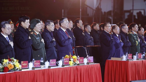 Tổng Bí thư Tô Lâm dự Chương trình cầu truyền hình "Hai tay xây dựng một sơn hà”