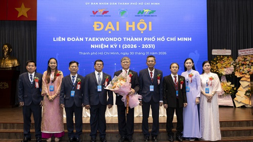 Liên đoàn Taekwondo TP.HCM kỳ vọng tiến xa sau Đại hội