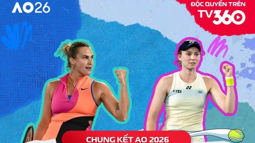 Link xem trực tiếp Sabalenka vs Rybakina 15h30 hôm nay, chung kết đơn nữ Australian Open 2026