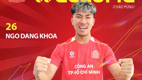 Khoa Ngô gia nhập CLB Công an TPHCM sau khi ghi bàn tại Australia