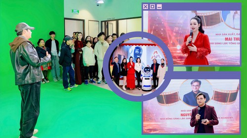 Đạo diễn Khải Anh "bắt tay" diễn viên Mai Thu Huyền thành lập học viện đào tạo điện ảnh