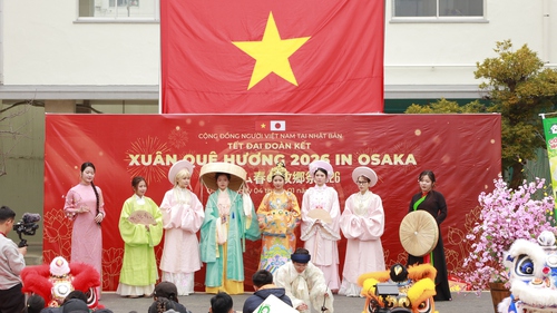 Hơn 1000 người tham dự Hội xuân 2026 - Tết đại đoàn kết tại Osaka, Nhật Bản