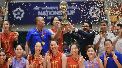 Tân binh Hà Nội Tasco Auto chứng tỏ tham vọng lớn tại giải bóng chuyền VĐQG 2026