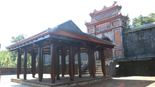 Công trình nhà rường tại di tích lăng vua Thiệu Trị chưa có trong quy hoạch