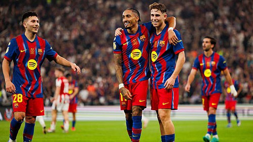 Thắng 5 sao trước Bilbao, Barcelona hiên ngang vào chung kết Siêu cúp Tây Ban Nha