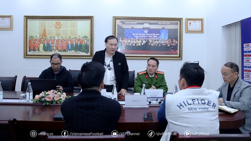 VFF và Cục cảnh sát hình sự làm việc với 4 đội bóng U19 liên quan đến hành vi thi đấu thiếu tích cực
