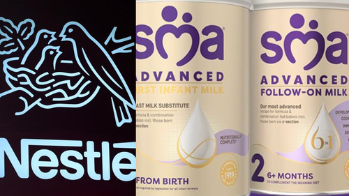 Nestlé thu hồi hàng loạt sữa công thức tại nhiều nước do nguy cơ nhiễm độc tố
