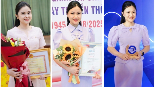 MC VTV Mùi Khánh Ly được vinh danh giải thưởng quốc gia với talkshow "Phố tài chính"