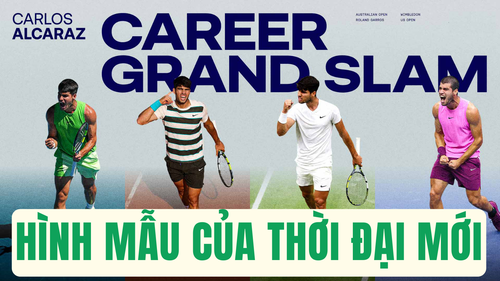 Carlos Alcaraz: Hình mẫu của thời đại mới