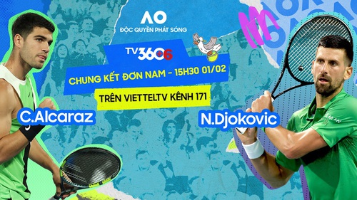 Link xem trực tiếp Australian Open 2026 hôm nay 1/2