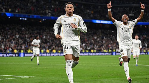 Mbappe ghi bàn quyết định, Real Madrid tiếp tục đua vô địch La Liga với Barca