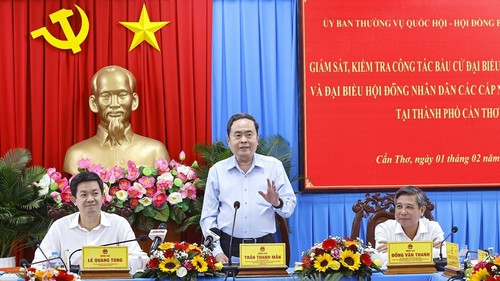 Chủ tịch Quốc hội Trần Thanh Mẫn: Đẩy mạnh ứng dụng công nghệ, chuyển đổi số trong tổ chức bầu cử