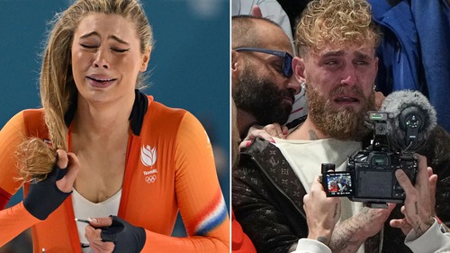 Võ sĩ triệu USD Jake Paul khóc nức nở khi hôn thê giành HCV Olympic mùa Đông 2026
