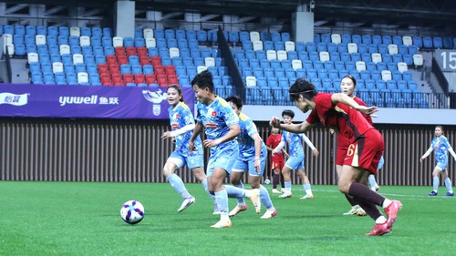 Đội tuyển nữ Việt Nam thua Trung Quốc trước Asian Cup 2026